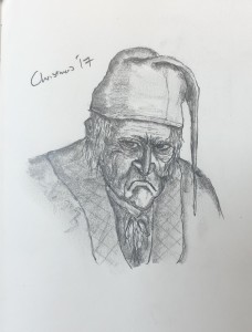 Bah Humbug - Pencil on Paper